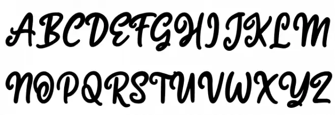 Regitta Schriftart Groß