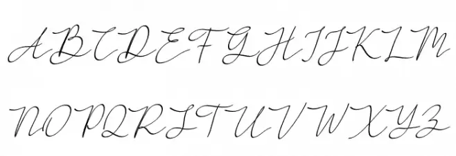 RegittaFREE Schriftart Groß