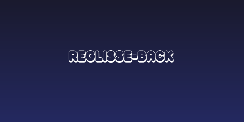 Reglisse-Back Social Header