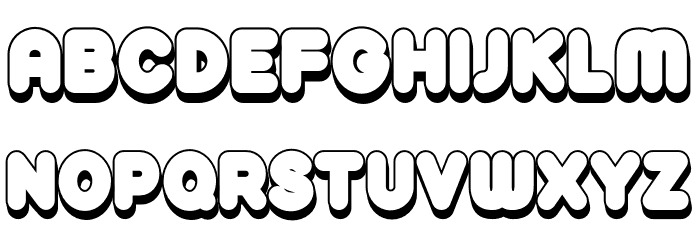 Reglisse-Back Font Litere mici