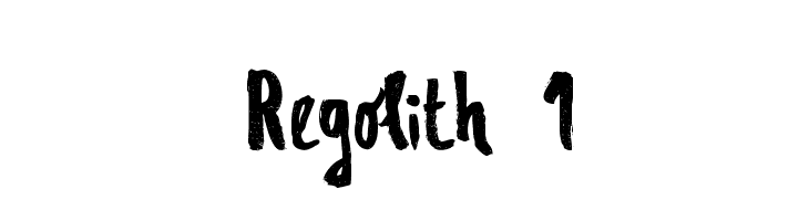 Regolith 1  baixar fontes gratis
