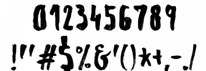 Regolith 1 Font OTHER CHARS