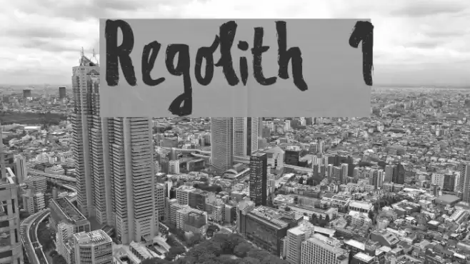 Regolith 1 Font examples