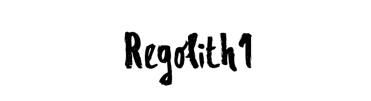 Regolith1  Fuentes Gratis Descargar