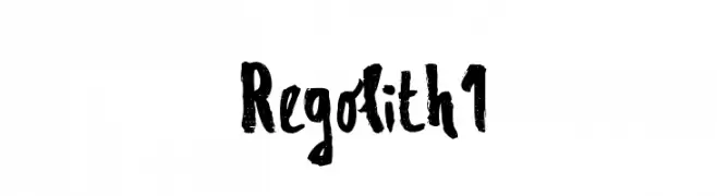 Regolith1  Fuentes Gratis Descargar