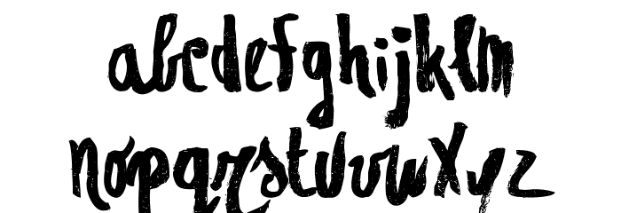 Regolith1 Font LOWERCASE