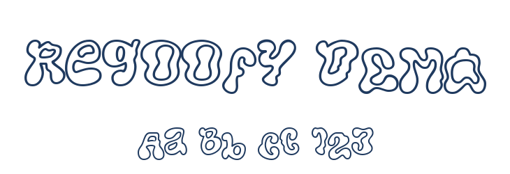 Regoofy DEMO Font Preview