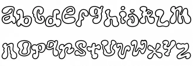 Regoofy DEMO Caratteri MINUSCOLO