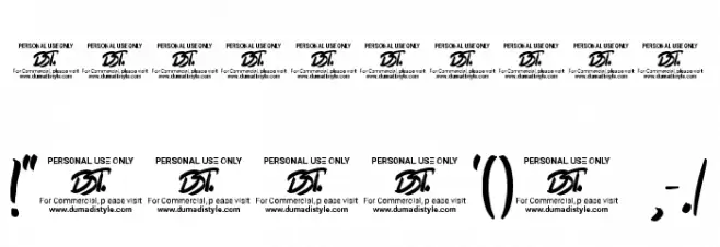 Regorden Font OTHER CHARS