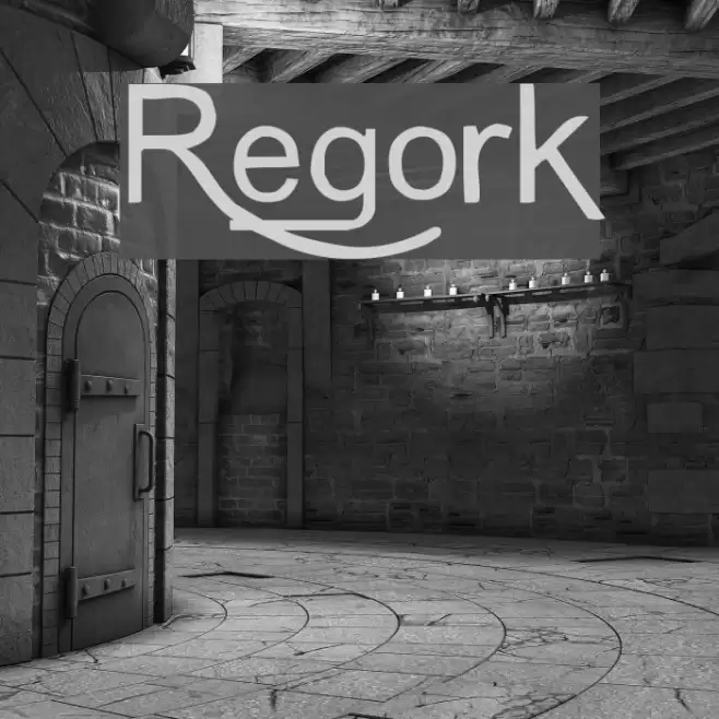 Regork Font examples
