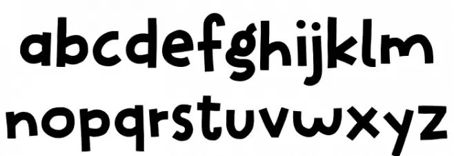 Regulaire DEMO Regular Шрифта строчной