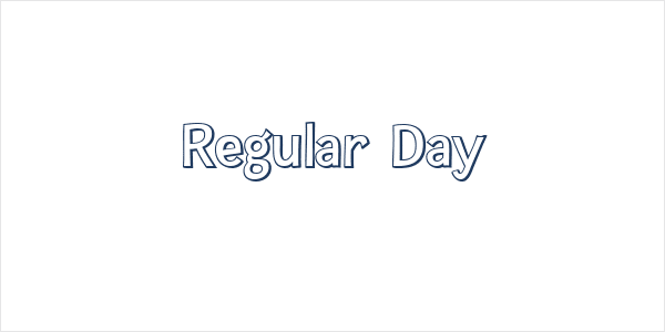 Regular Day Logo