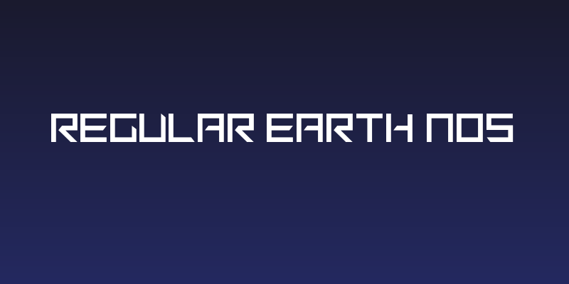 Regular Earth Nos Social Header