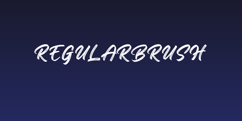 RegularBrush Social Header