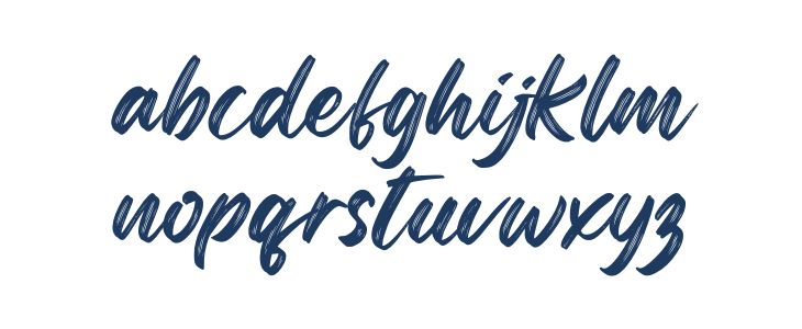 RegularBrush Lowercase