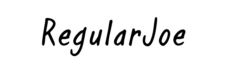 RegularJoe  Fuentes Gratis Descargar