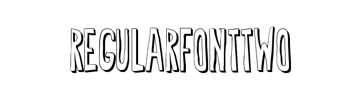 RegularfontTwo Font