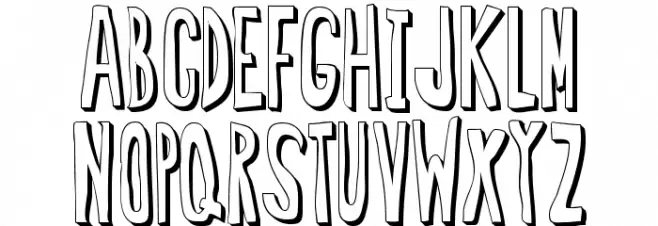 RegularfontTwo फ़ॉन्ट लोअरकेस