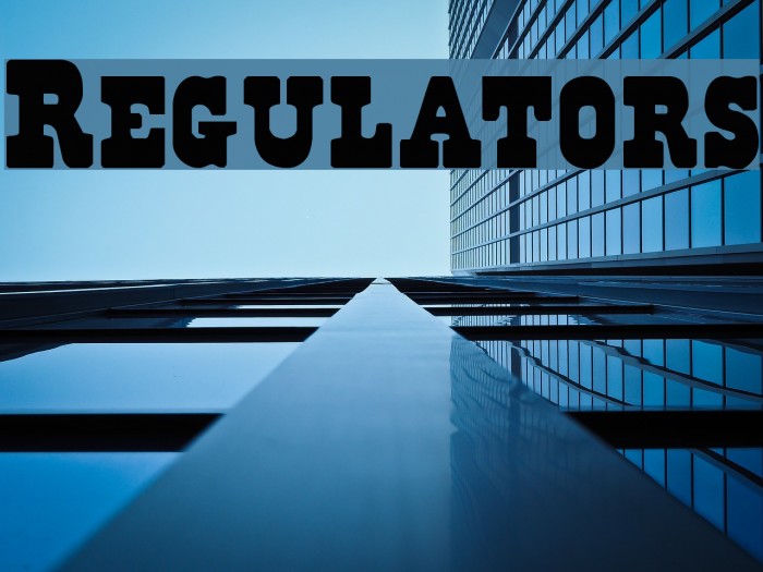 Regulators Шрифта examples