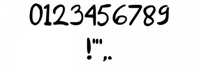 Reguloza Regular Font OTHER CHARS