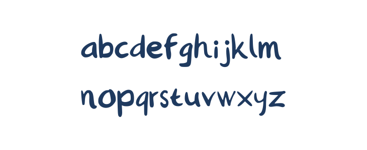 Reguloza Regular Lowercase