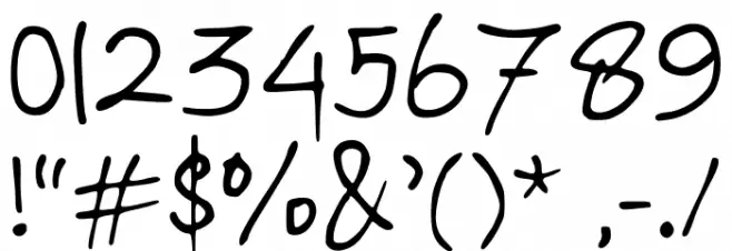 Regulus Regular Font OTHER CHARS