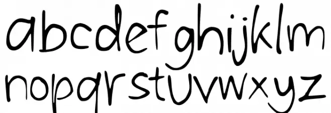 Regulus Regular خط أحرف صغيرة