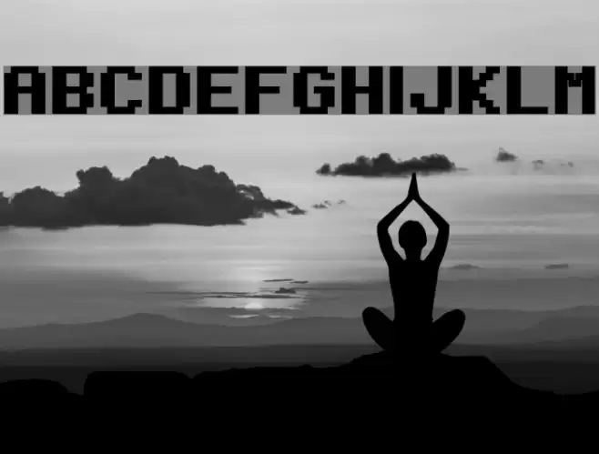 Regupix Bold Font examples