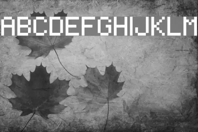 Regupix Font examples