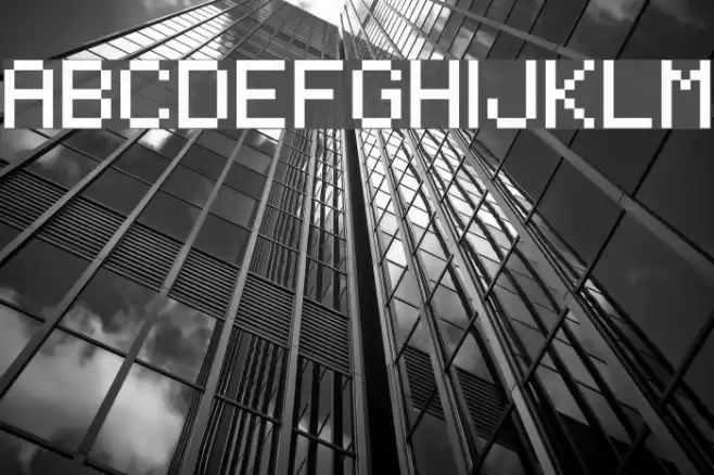 Regupix Font examples