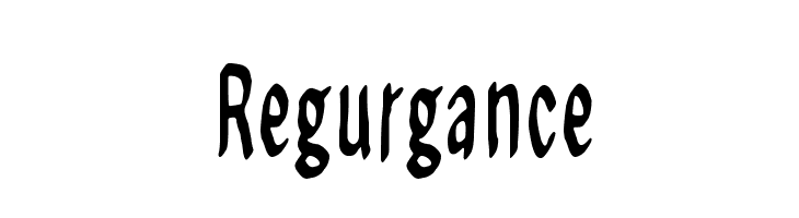 Regurgance  font caratteri gratis