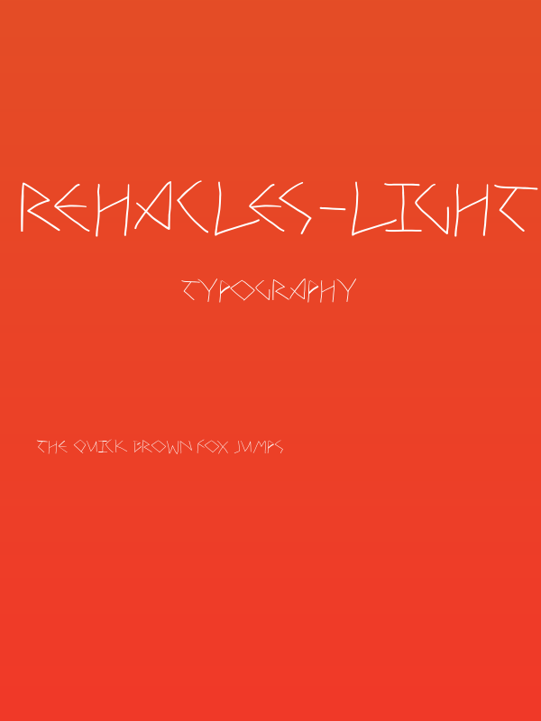 Rehacles-Light Poster
