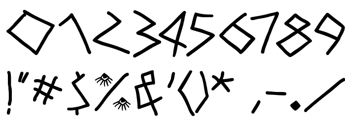 Rehacles-Medium Font OTHER CHARS