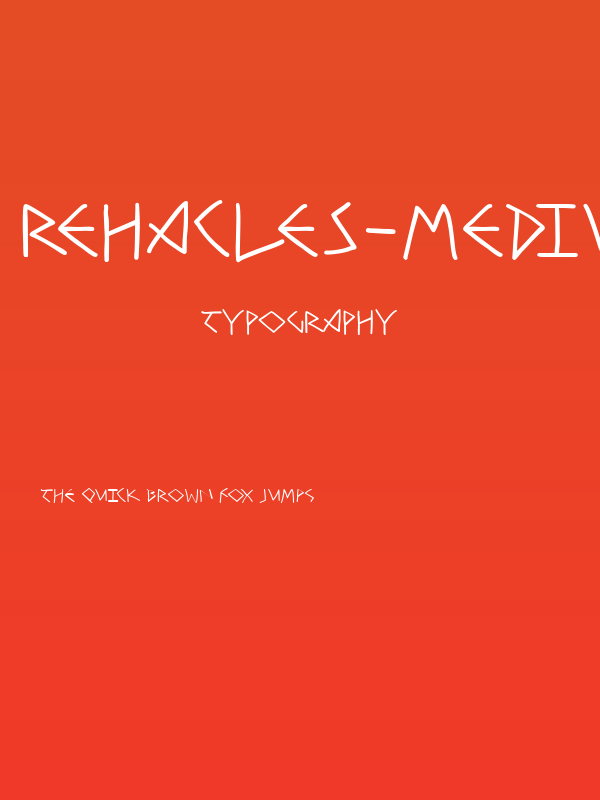 Rehacles-Medium Poster