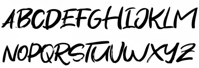 Rehat フォント 大文字