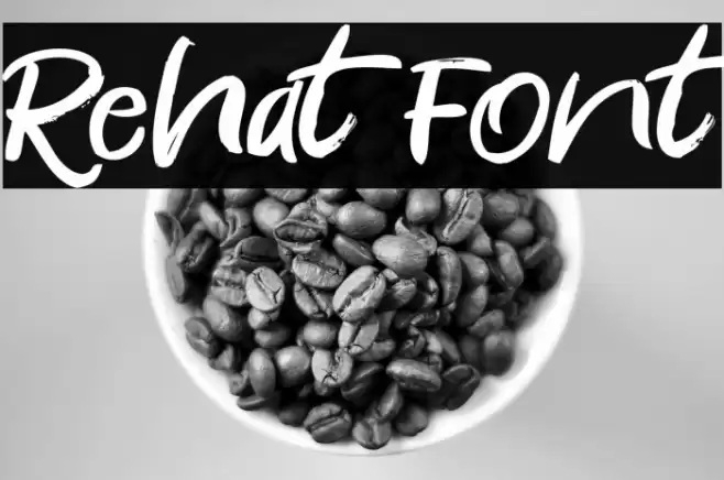 Rehat Font examples