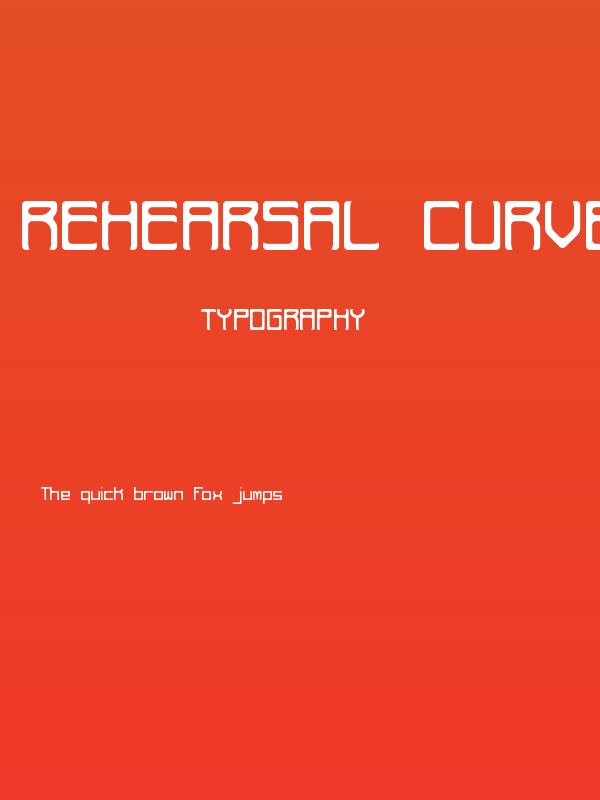 Rehearsal Curve BRK Poster