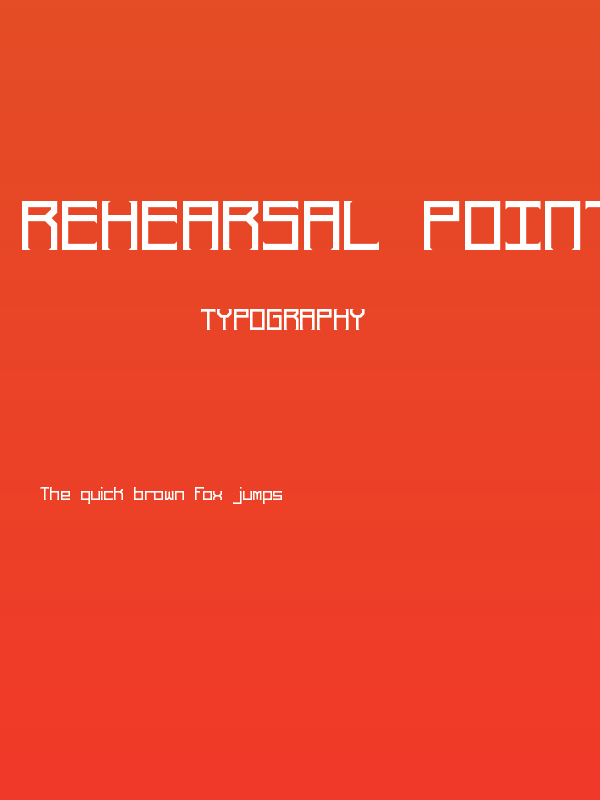 Rehearsal Point BRK Poster