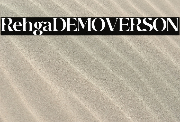 Rehgal DEMO VERSION Example 2