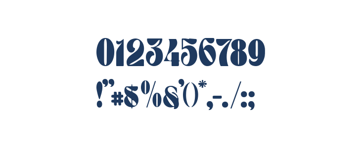 Rehond Font Other Characters