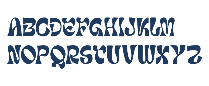 Rehond Font Uppercase