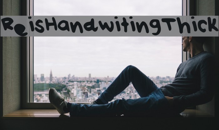 Rei_s_Handwiting_Thick Font examples