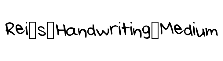 Rei_s_Handwriting_Medium  les polices de caractères gratuit tlcharger