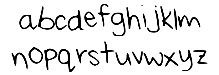 Rei_s_Handwriting_Thin Font LOWERCASE