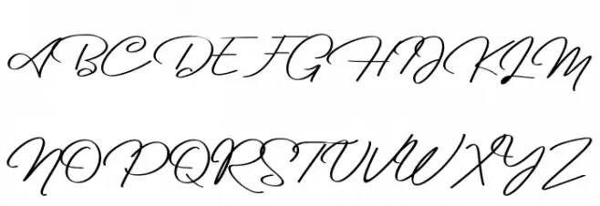 Reileigh Schriftart Groß