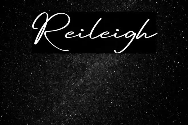 Reileigh Font examples
