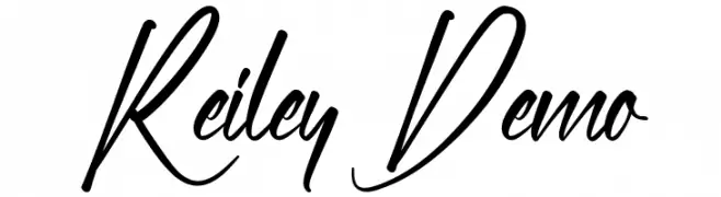 Reiley Demo  フリーフォントのダウンロード