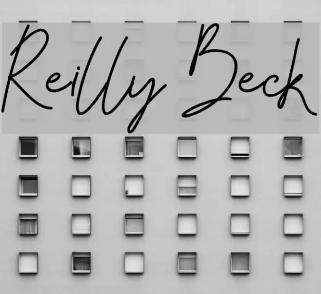 Reilly Beck Font examples