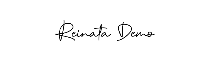 Reinata Demo フォント