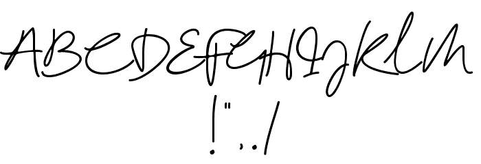 Reinata Demo Font OTHER CHARS
